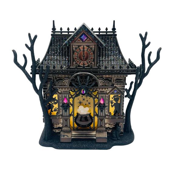 Bath & Body Works Wallflower Plug-In Haunted House Projector Halloween Cauldron - Picture 1 of 10